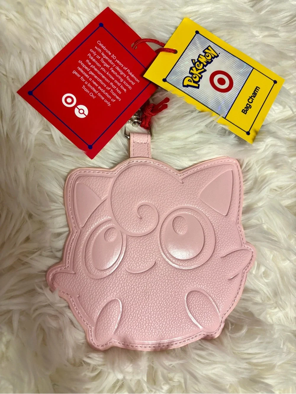 Target x Pokémon Jigglypuff Bag Charm